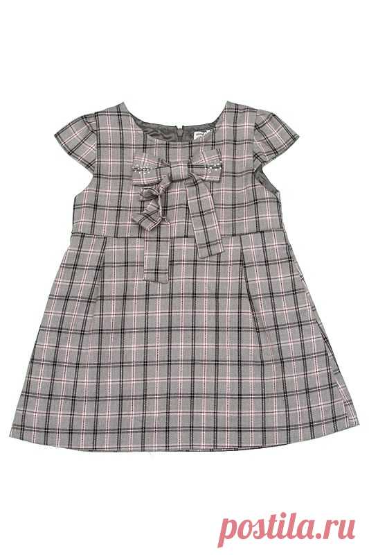 Купить Платье Olimpias VATQ2236 СЕРЫЙ, КЛЕТКА со скидкой в интернет-магазине kupivip.ru - распродажа