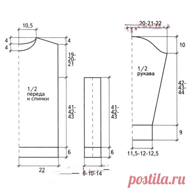 MENS PULLOVER WITH SIDE INSERTS FREE PATTERN