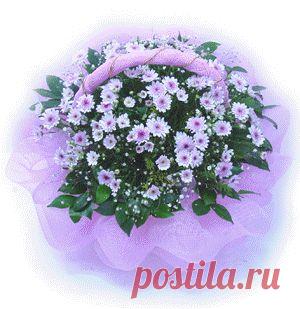 Корзины с цветами