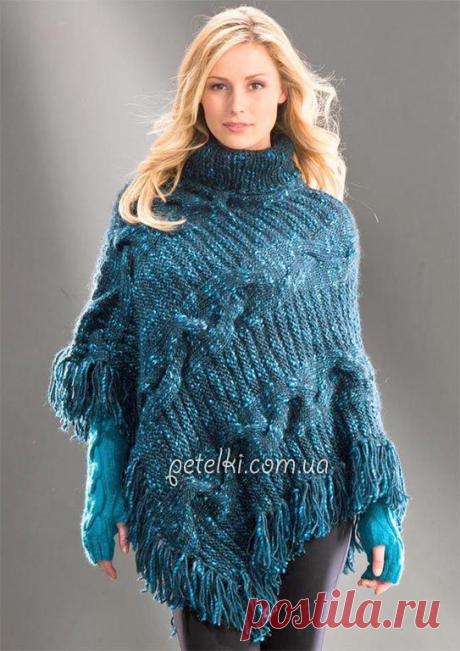 Схемы болеро, пончо, шрагов, вязаных крючком и спицами » Страница 2