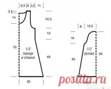 Beautiful dress with openwork pattern