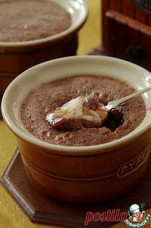 Шоколадный десерт с сюрпризом