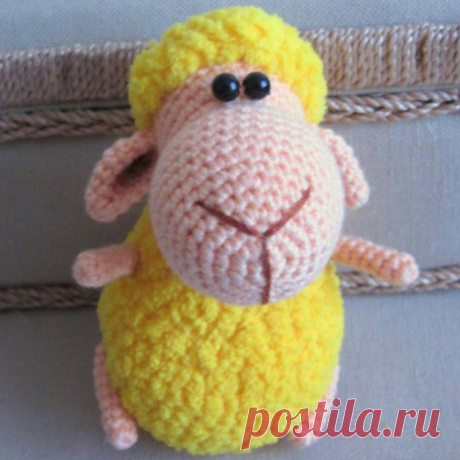 Овечка амигуруми. Схемы и описания для вязания игрушек крючком!