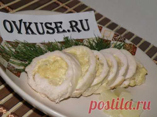 Куриные рулеты с сыром и анансом, рецепт приготовления с фото / Простые рецепты