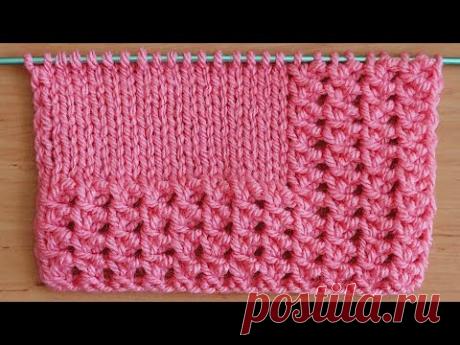 Быстро и красиво. Ажурный узор спицами для жилета, кардигана, туники.