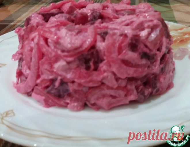 Салат с куриным филе и свеклой – кулинарный рецепт