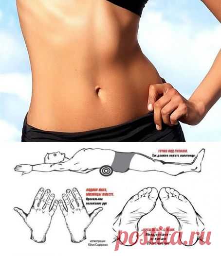 Выпрямить спину и убрать живот за 5 минут в день