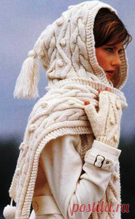 Шарф-капюшон (подборка) / Простые выкройки /