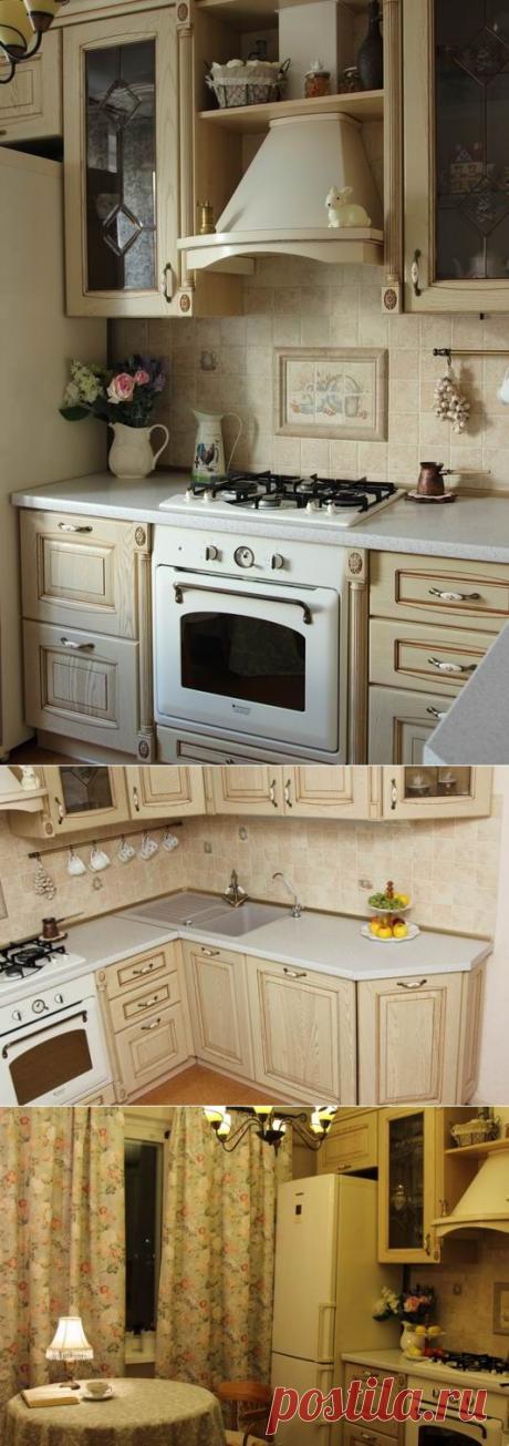 Уютная ванильная кухня — Наши дома