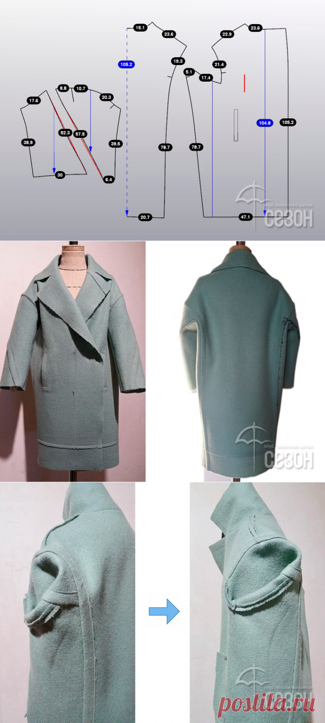 [Шитье] Меховое пальто Teddy Bear от MaxMara. Мастер-класс