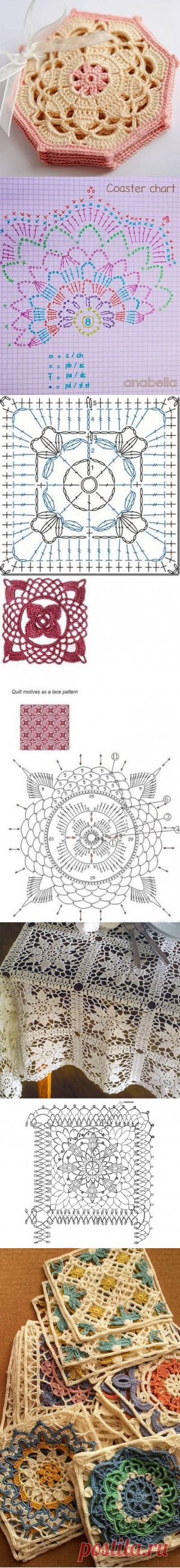 Crochet Turkish Tiles