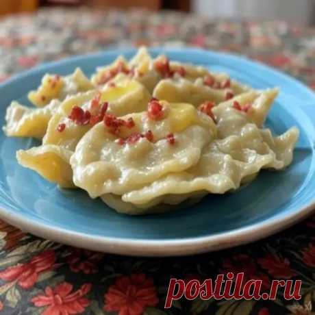 Вареники с картошкой: вкусный и простой рецепт. Вы влюбитесь в это тесто для вареников - В кастрюльке - Медиаплатформа МирТесен