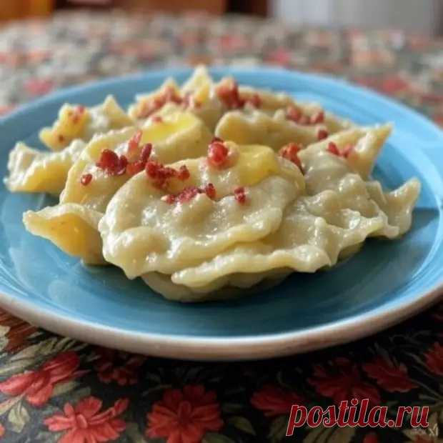 Вареники с картошкой: вкусный и простой рецепт. Вы влюбитесь в это тесто для вареников - В кастрюльке - Медиаплатформа МирТесен