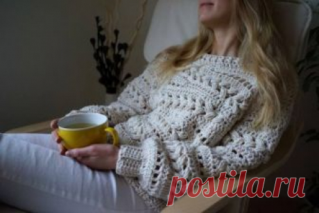 Укороченные рядочки крючком