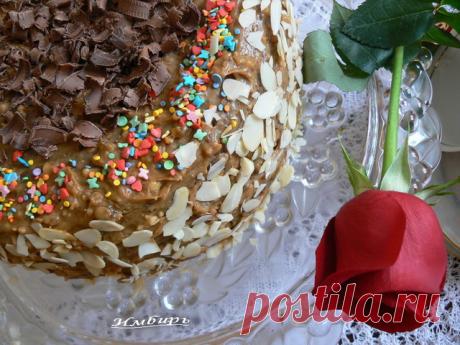 Орехово-кофейный торт «Идеал» : Простые рецепты для вкусной жизни