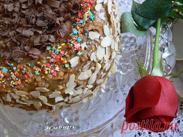 Орехово-кофейный торт «Идеал» : Простые рецепты для вкусной жизни