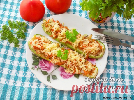 Язычки из кабачков с тающей во рту начинкой! | Четыре вкуса