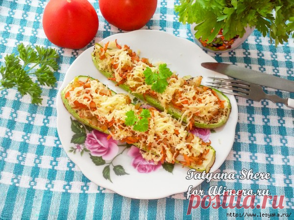 Язычки из кабачков с тающей во рту начинкой! | Четыре вкуса