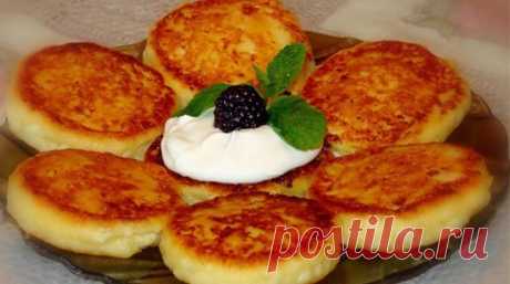 Сырнички с морковкой и яблоком