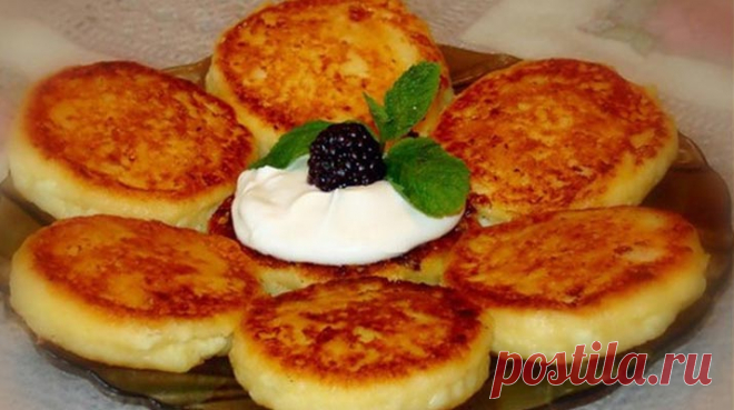 Сырнички с морковкой и яблоком