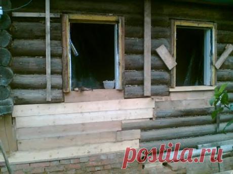 Бюджетный ремонт деревенского дома.