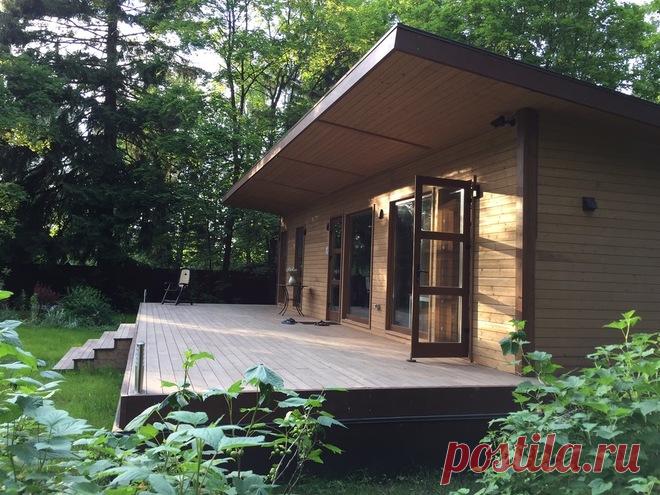 В гостях: Компактный дом на двоих — подарок родителям