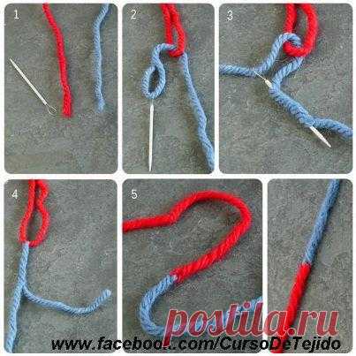 how to combine yarn strands to make a smooth, flawless…