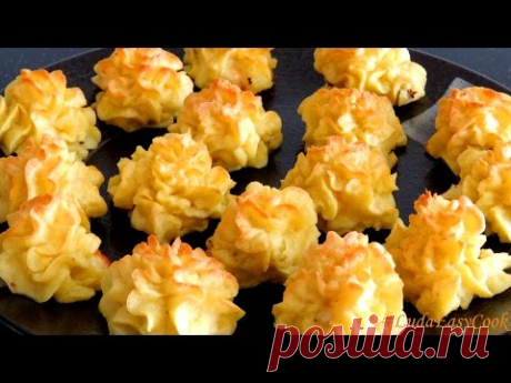 КАРТОФЕЛЬНЫЙ Праздничный гарнир из картофеля с сыром Дюшес KHOAI TÂY phô mai bỏ LÒ Pomme Duchesse