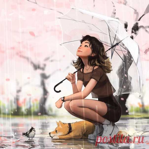 Пусть дожди и ненастье случаются только за окном, а в душе всегда ярко светит солнце

Олег Рой

иллюстрация Sam Yang