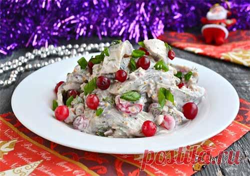 Сельдь в сметанно-клюквенном соусе - МирТесен