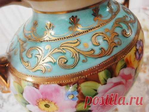 Старый Noritake основы - Франция антикварного | Великобритания антикварного | роз и ангел антикварного | антикварный магазин Eglantyne (Egurantinu)