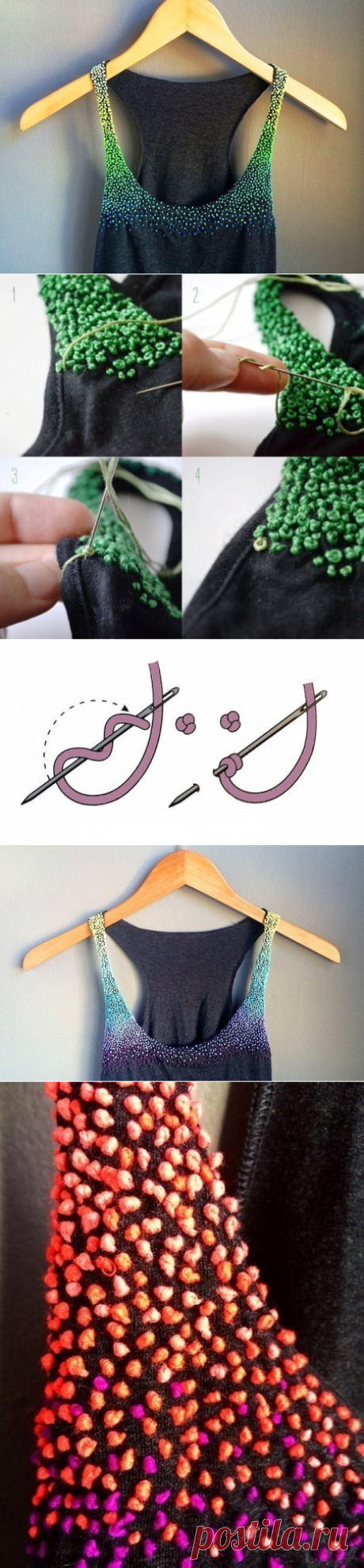 Украшаем вещи узелками — Сделай сам, идеи для творчества - DIY Ideas