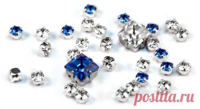 Мастер-класс: вышивка бисером и кристаллами, серьги "Небеса" - Ярмарка Мастеров - ручная работа, handmade