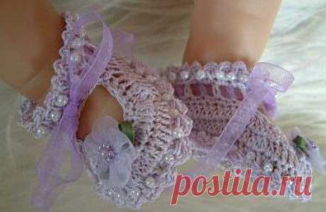 Вязание пинеток крючком и спицами: схемы, материалы, руководство - U-la-la - женский журнал обо всем