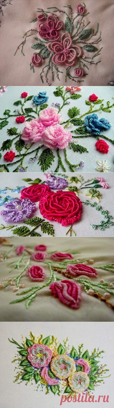 Бразильская вышивка (мастер-класс) | Журнал Вдохновение Рукодельницы
