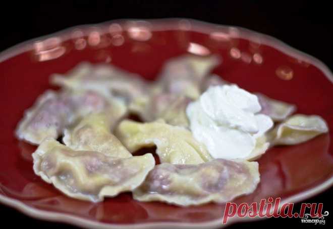 Вареники с вишней - пошаговый кулинарный рецепт на Повар.ру