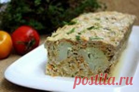 Как приготовить цветную капусту с фаршем