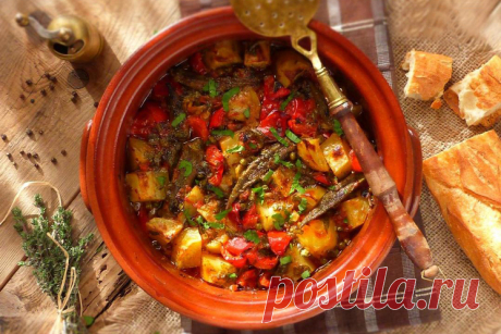 Гювеч - Пошаговый рецепт с фото своими руками Гювеч - Простой пошаговый рецепт приготовления в домашних условиях с фото. Гювеч - Состав, калорийность и ингредиенти вкусного рецепта.