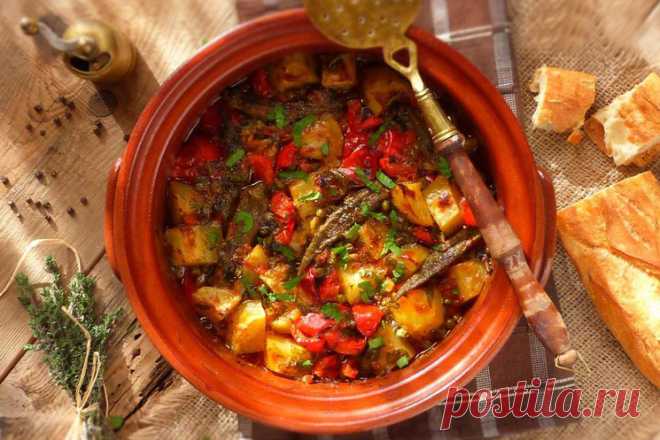 Гювеч - Пошаговый рецепт с фото своими руками Гювеч - Простой пошаговый рецепт приготовления в домашних условиях с фото. Гювеч - Состав, калорийность и ингредиенти вкусного рецепта.