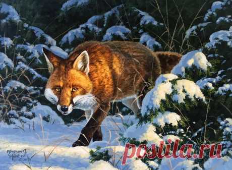 Художник Abraham Hunter.