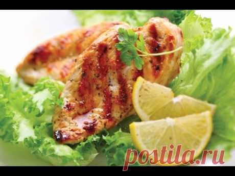 Быстрый ужин/Куриный стейк/Салатик/Электро гриль GFgrill