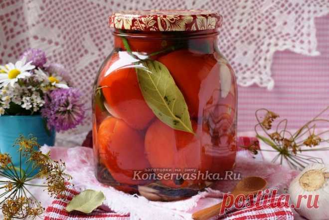 Сладкие помидоры с очень вкусным рассолом