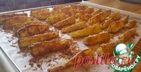 Кабачковые дольки в духовке