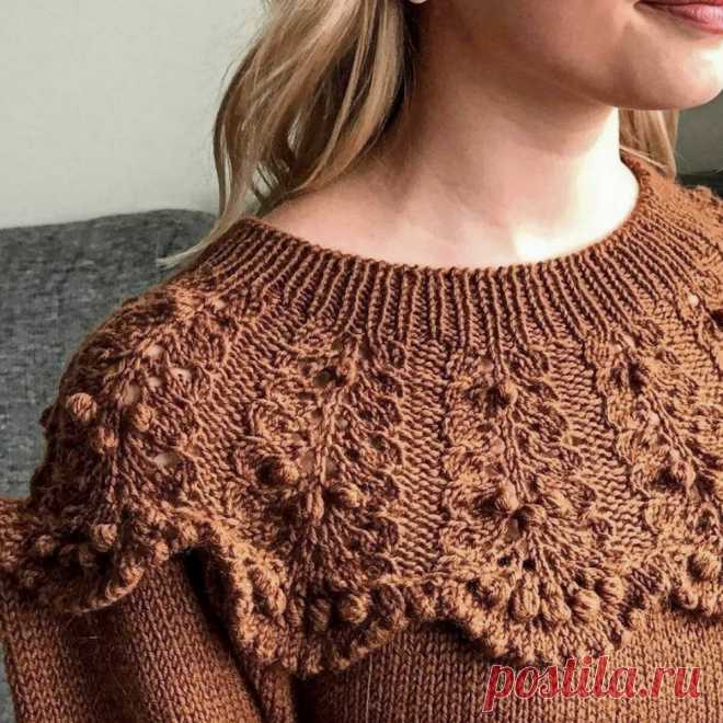 Продолжаем вязать джемперы и пуловеры на прохладную погоду | Вязание с Paradosik_Handmade | Дзен