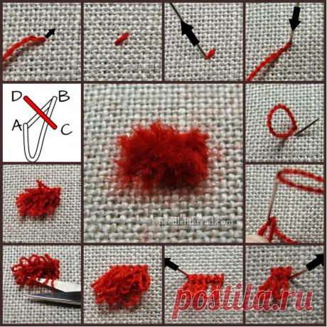 Бархатная вышивка