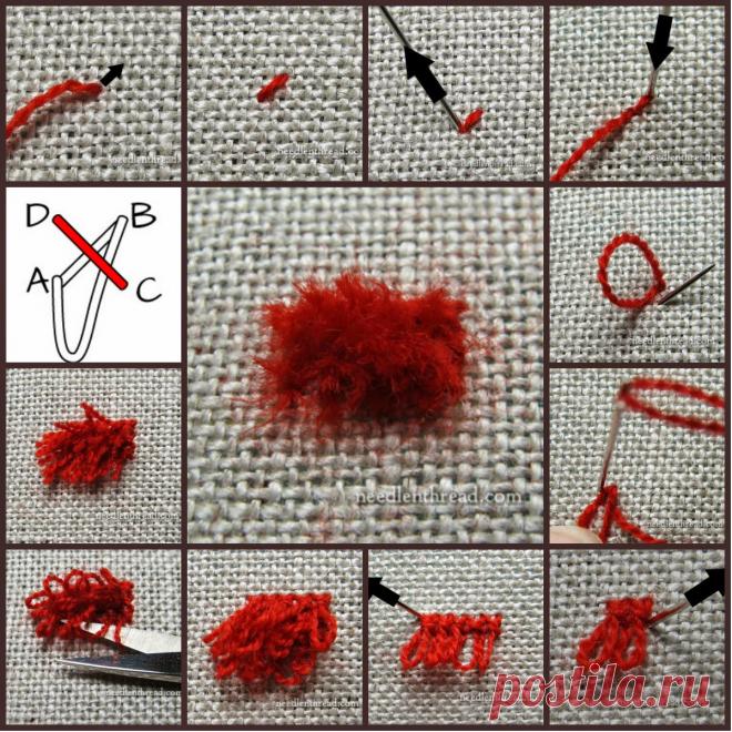 Бархатная вышивка