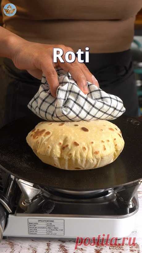 Indian Roti | ChapatiFind detailed recipes :  https://maple.kitchen/indian-roti-or-chapati-recipe/Roti is a simple Indian flatbread made from wheat flour and...