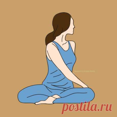 Она делала это упражнение всего 1 раз в 2 дня. Спина перестала болеть сразу же