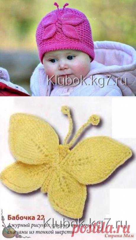 Вязание: шапочка для девочки.