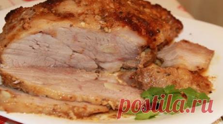 Сочная домашняя буженина - ochenvkusno.com